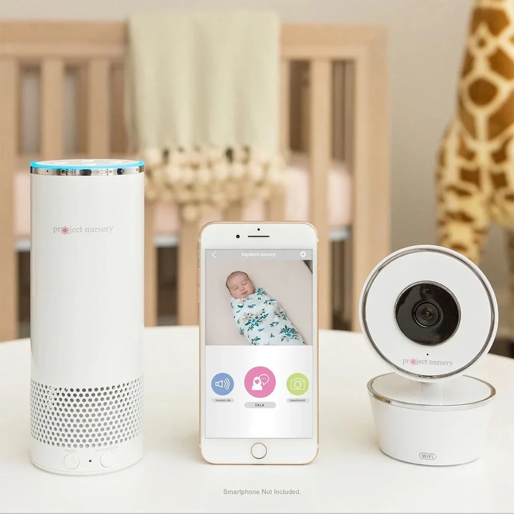 COPY - Project Nursery Smart Nursery Baby Monitor System with Alexa NIB